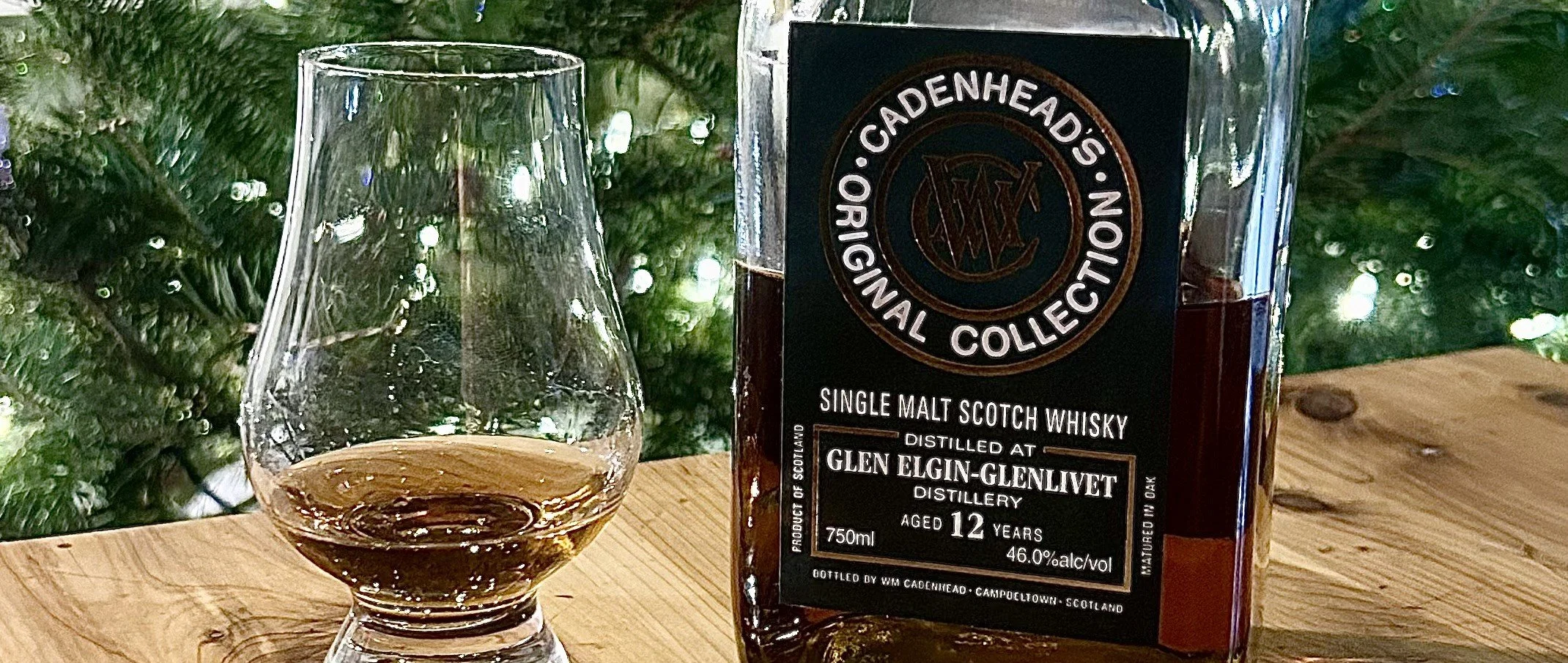 Review #754 - Cadenhead's Glen Elgin-Glenlivet 12 Year — Me, My